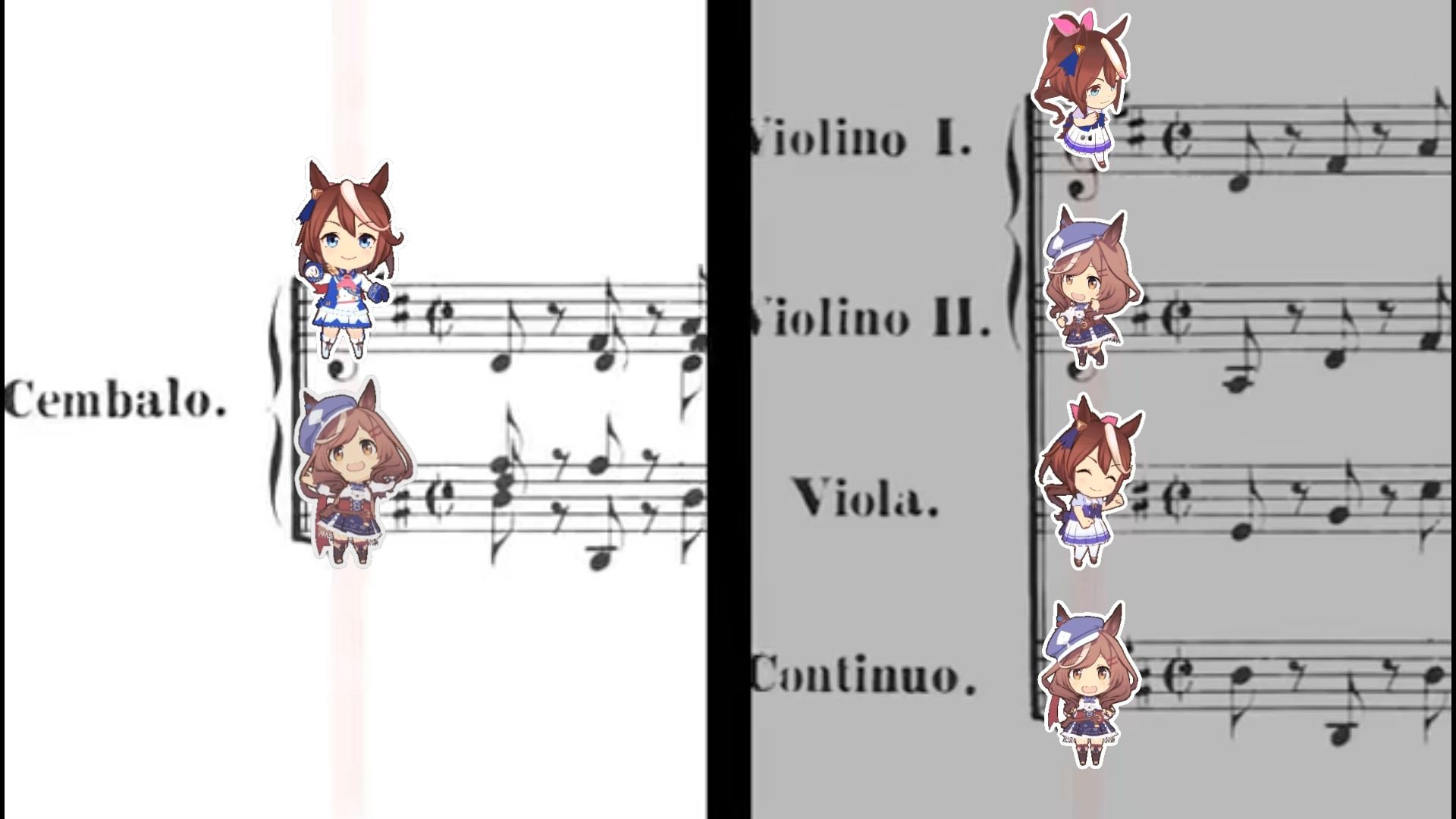 哈基米协奏曲：AI人声演绎《D大调羽管键琴协奏曲第三号, BWV 1054》第一乐章