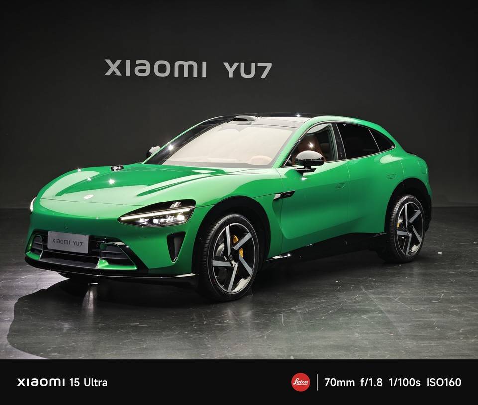 小米 YU7 真车实拍，经得起时间考验的设计