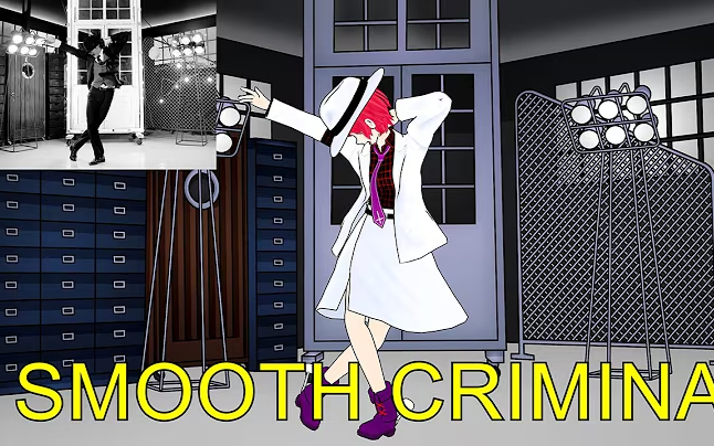 【东方】Smooth Criminal【堀川雷鼓 MMD再现】