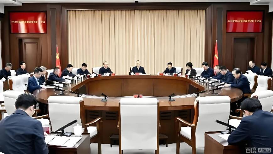 省委会议上，各地党委书记围坐，逐一接受“体检”