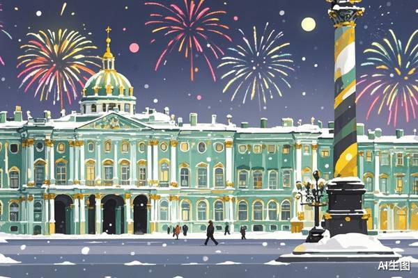 没有一个城市的冬天，可以打败圣彼得堡