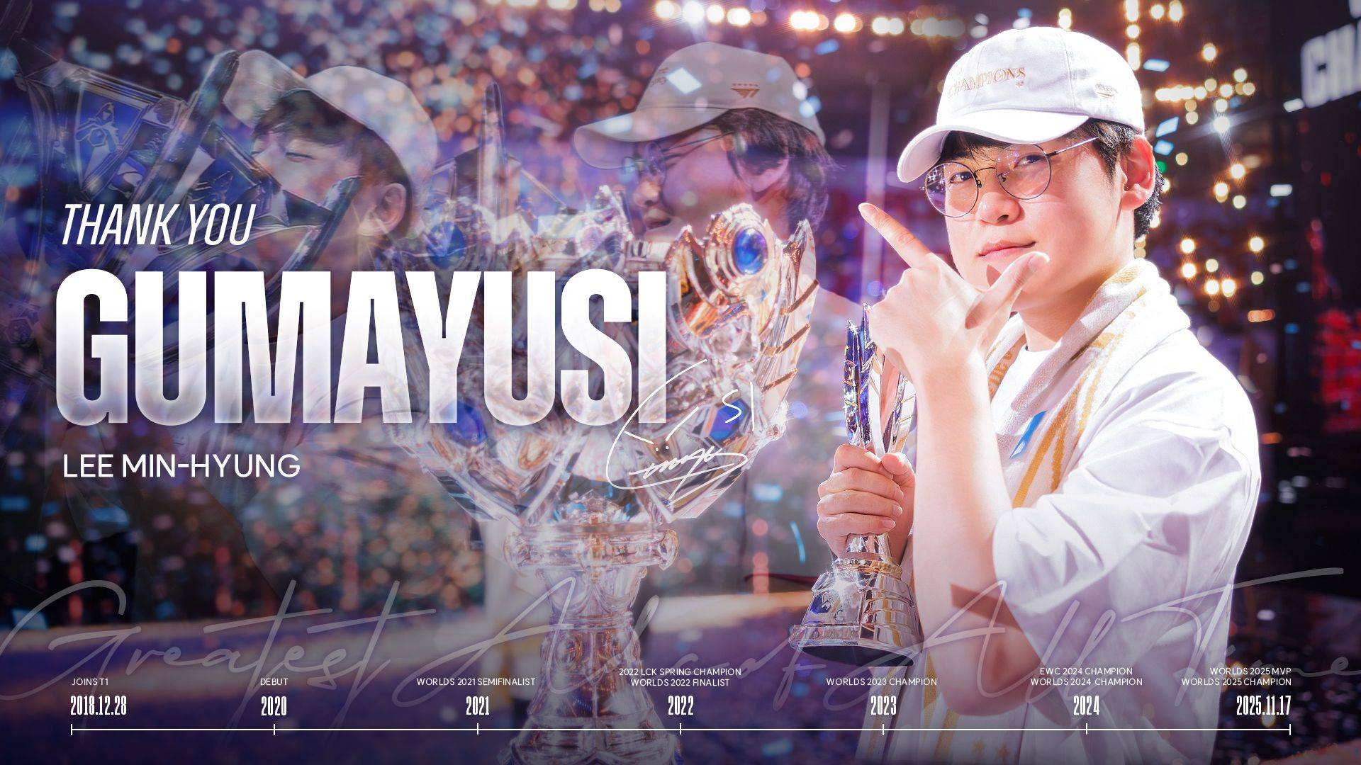 THANK YOU, LEE 'GUMAYUSI' MIN-HYUNG