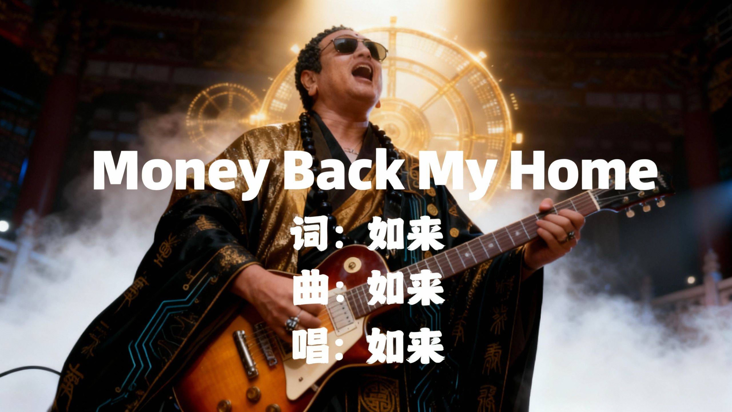 如来《Money Back My Home》MV首发激情献唱！