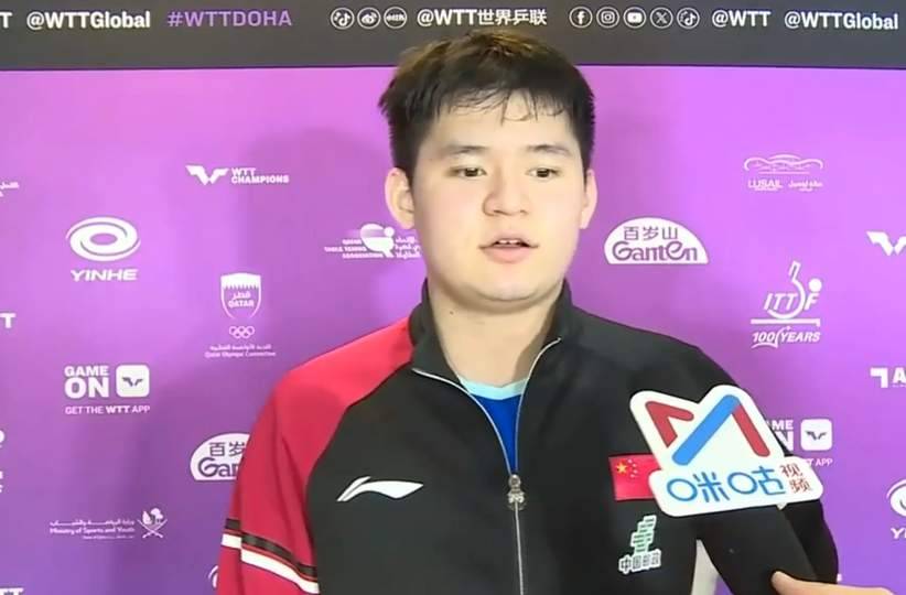 林诗栋谈胜利：想为男队打出士气