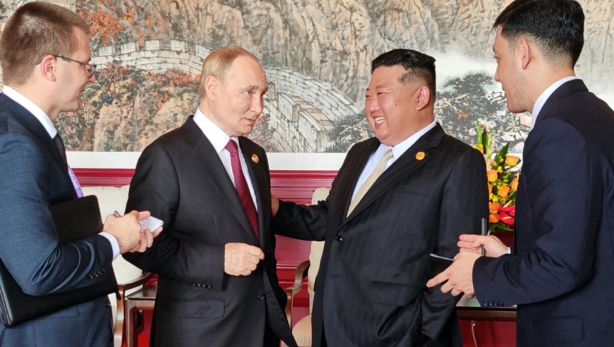 普京生日当天，接到了金正恩的电话