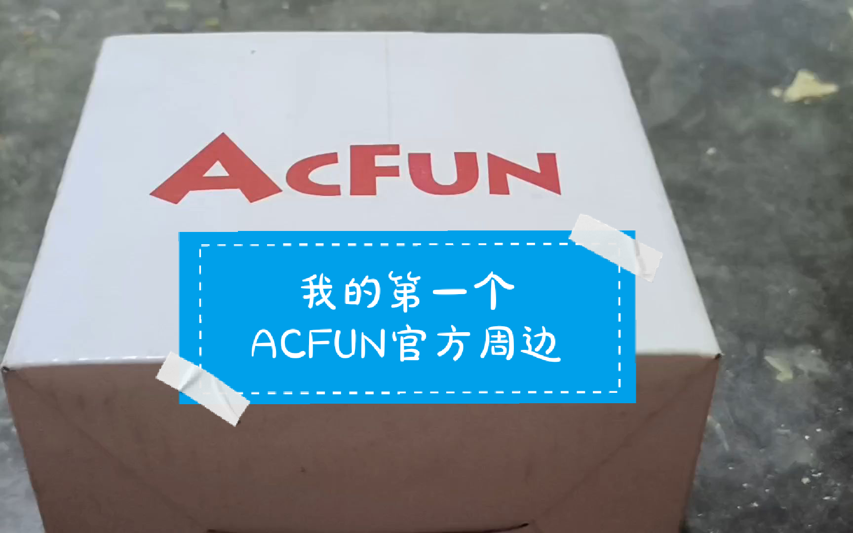 【AC娘周边】我的第一个ACFUN周边展示