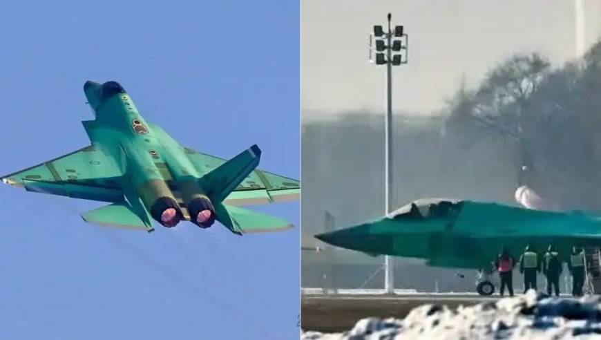 视频丨歼-35新年第一飞！试飞机为何是“绿皮机”？