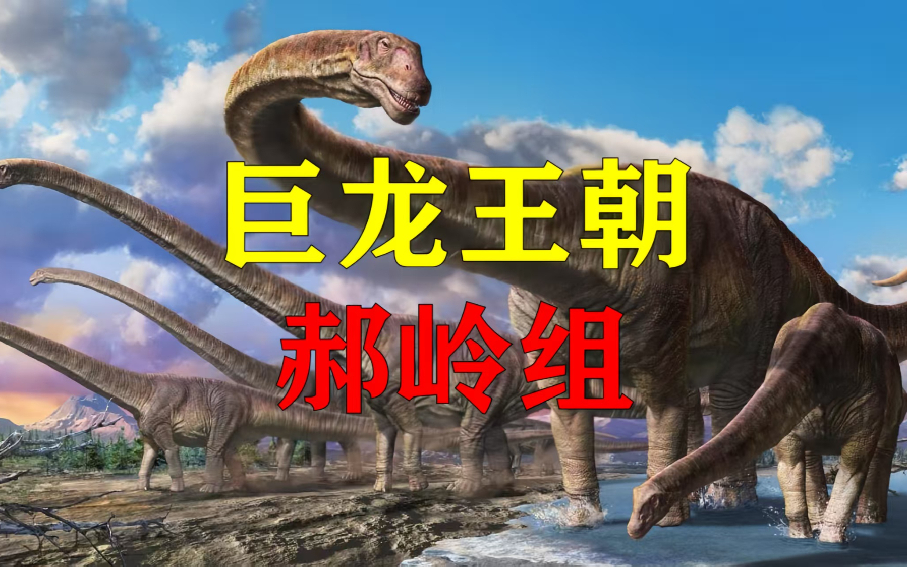 早白垩世中晚期的巨龙王朝：郝岭组